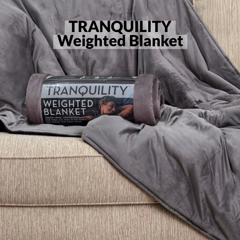 Tranquility Temperature Balancing Weighted Blanket with Washable Cover, 18 lbs - image 2 of 10