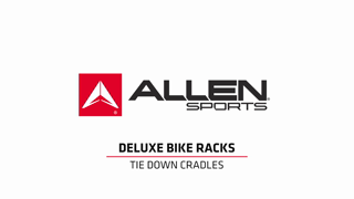 Allen Sports Deluxe 2-Bike Trunk Mount Bike Rack, model 102DN, 35 lbs per bike capacity - image 2 of 11