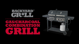 667-sq in Gas/Charcoal Grill - image 2 of 4