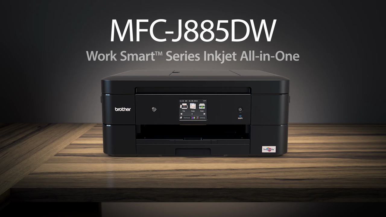 Brother Work Smart MFC-J885DW Color Wireless Inkjet All-in-One