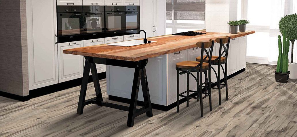 Portfolio Rustic Poplar 6 14 In W X 3 93 Ft L Embossed Wood Plank Laminate Flooring