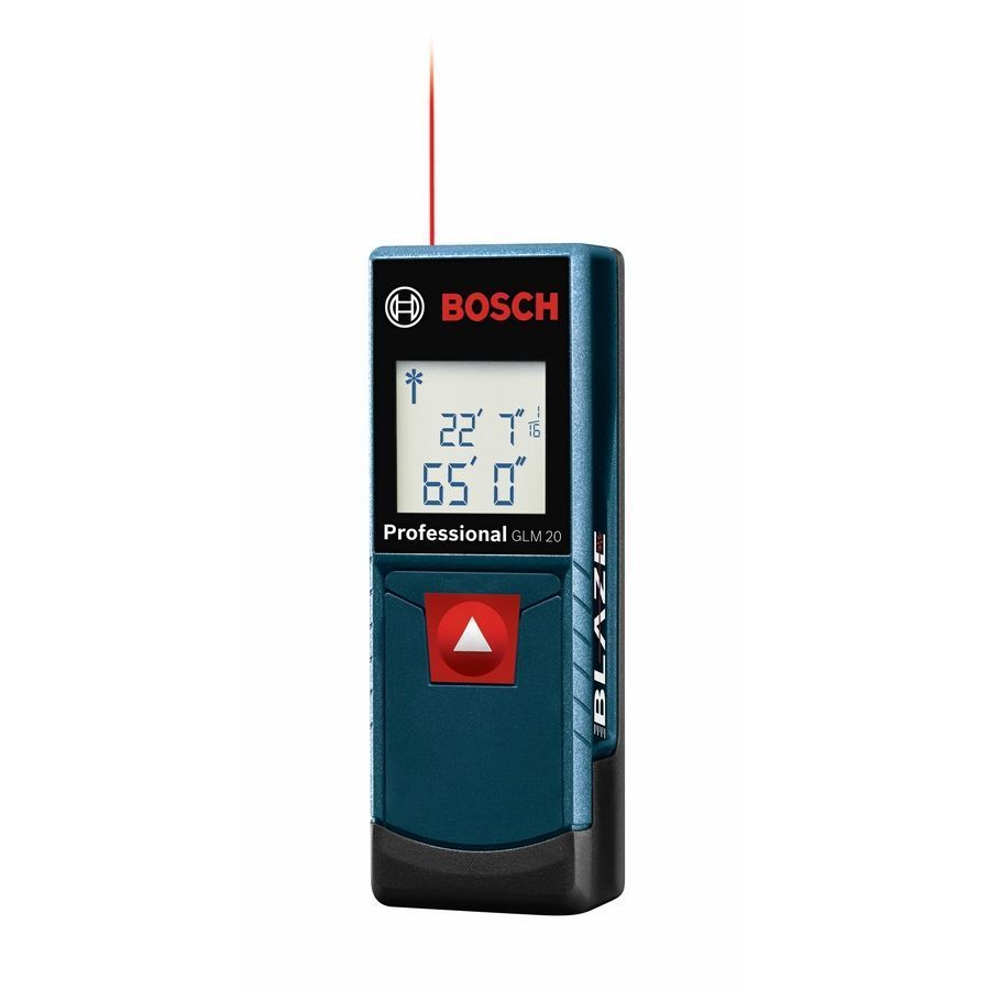 Bosch Blaze 65 Ft Indoor Outdoor Laser Distance Measurer With