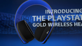 Sony 4 Gold Wireless Stereo Headset, CECHYA-0083 -