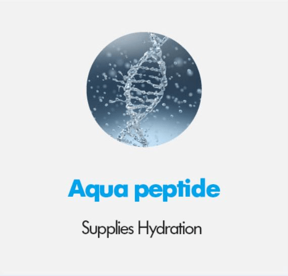 Aqua peptide. Supplies hydration