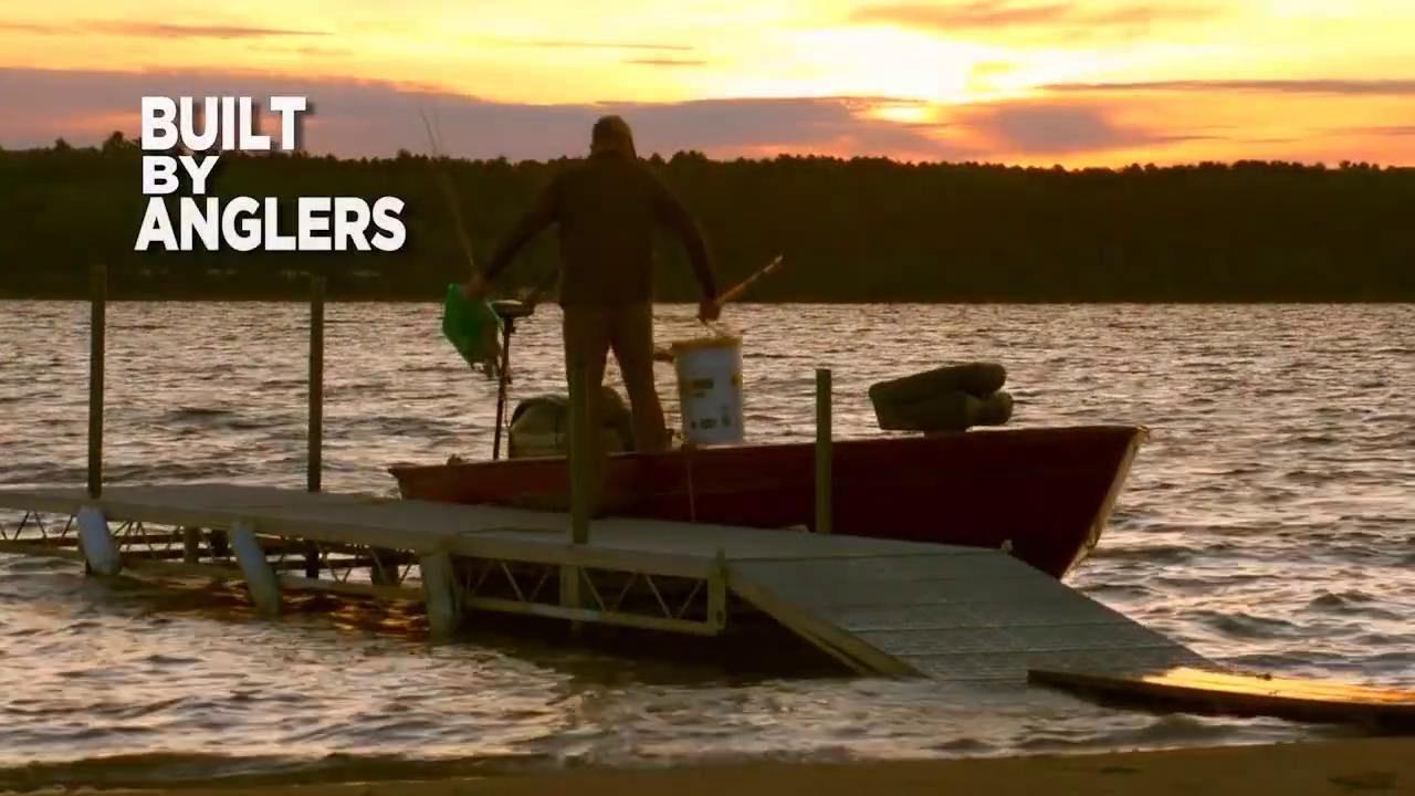 thumbnail video image 2 of Frabill Fishing Bump Board Fish Measuring Ruler, 2.5" x 32", 2 of 3