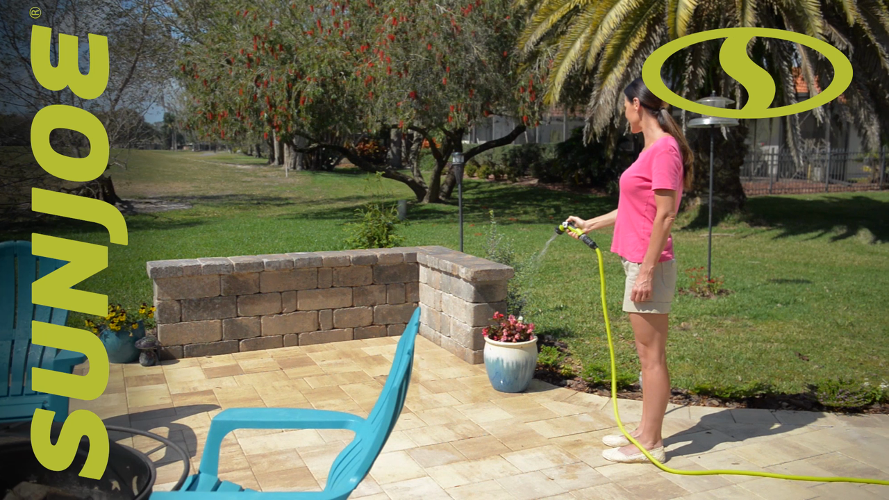 thumbnail video image 2 of Aqua Joe Lightweight Expandable 1/2" x 50' Garden Hose w/ Connectors, 2 of 8