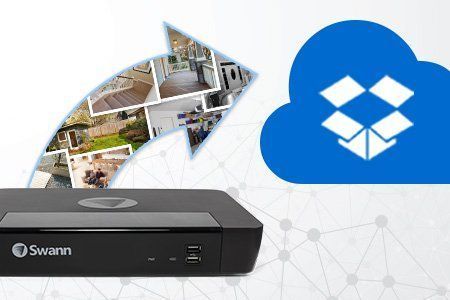 Save files from NVR to Dropbox