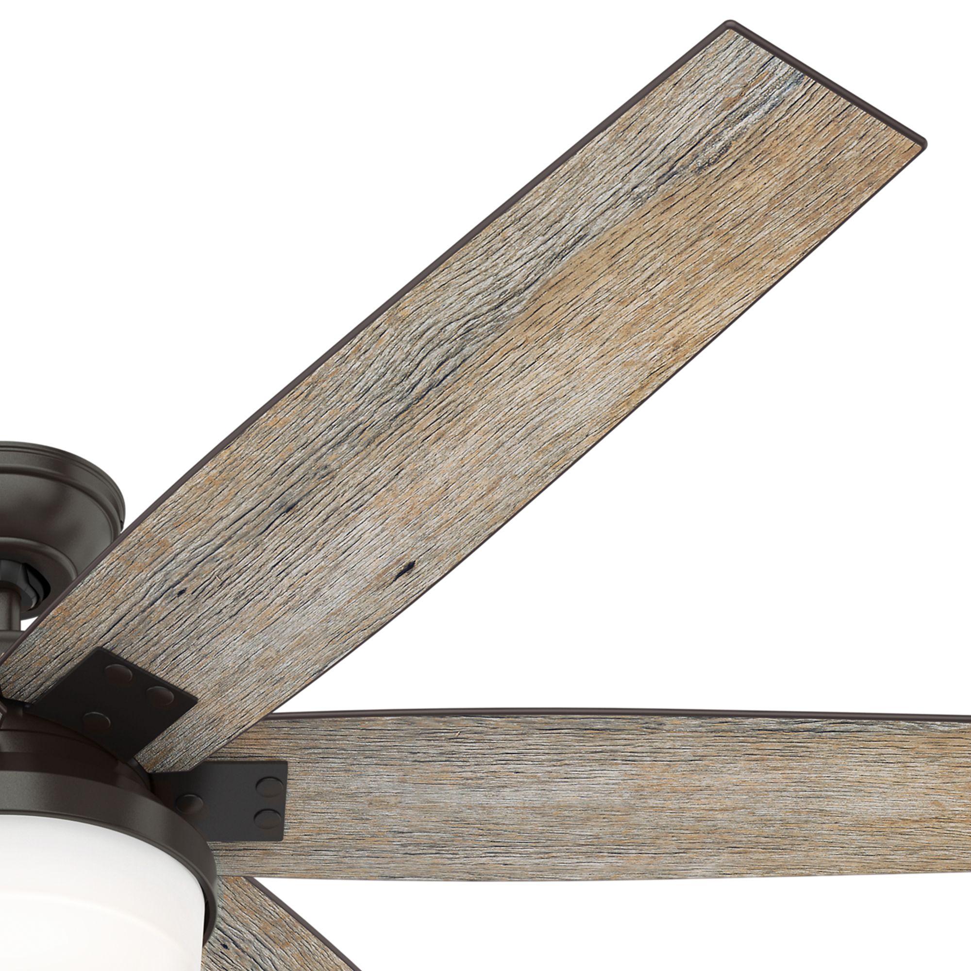 Hunter Kaplan Led 64 Ceiling Fan Barnwood