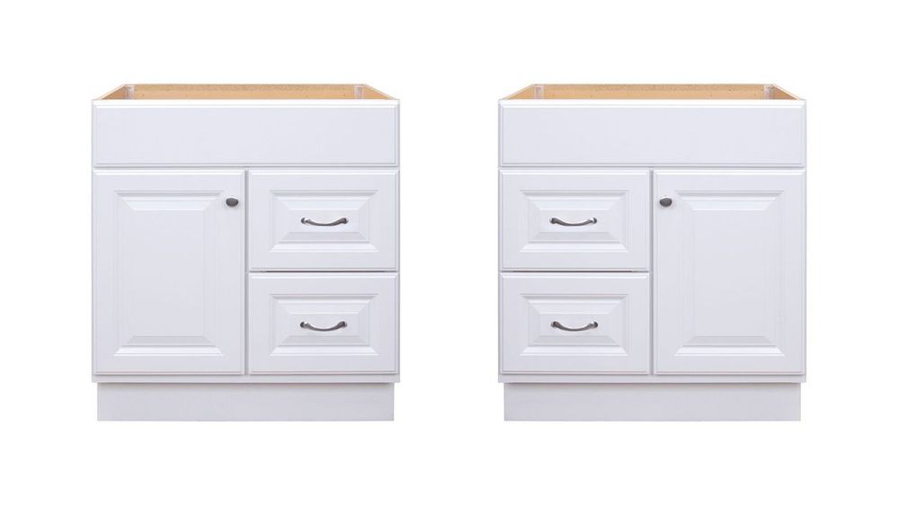 Project Source 30 In White Bathroom Vanity Cabinet At Com