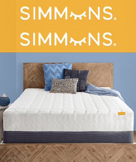 Simmons Sleep On 8 Gel Memory Foam Mattress In A Box Medium Firm Queen Walmart Com Walmart Com