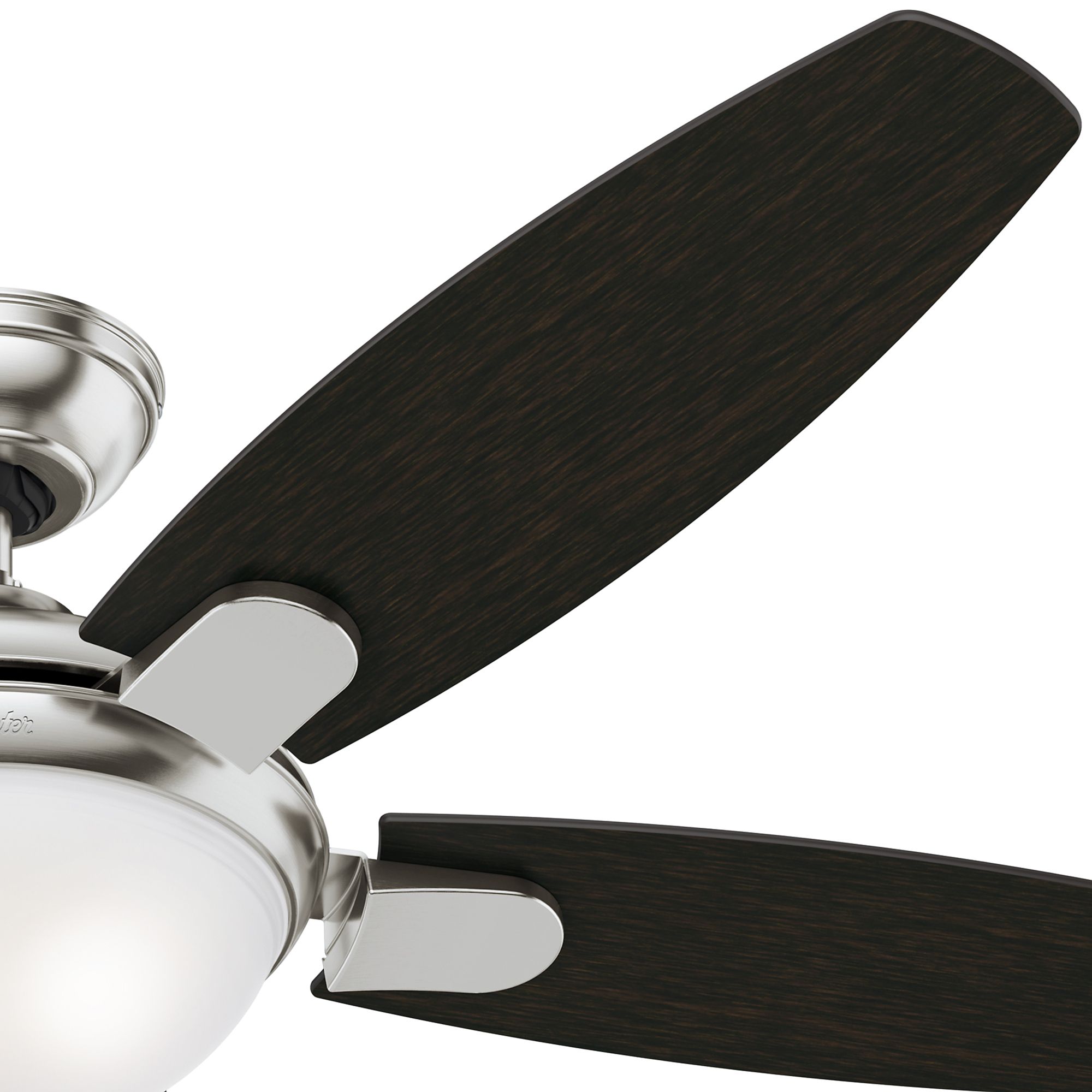 Hunter Led 54 Contempo Ii Ceiling Fan Blade Burnt Walnut