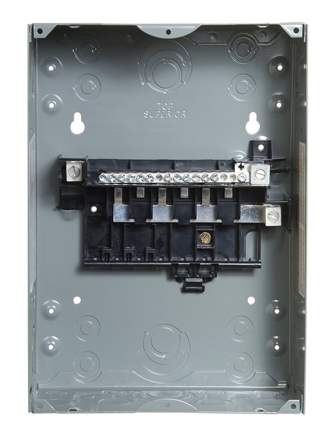 Square D 100 Amp 6 Spaces 12 Circuit Main Lug Load Center