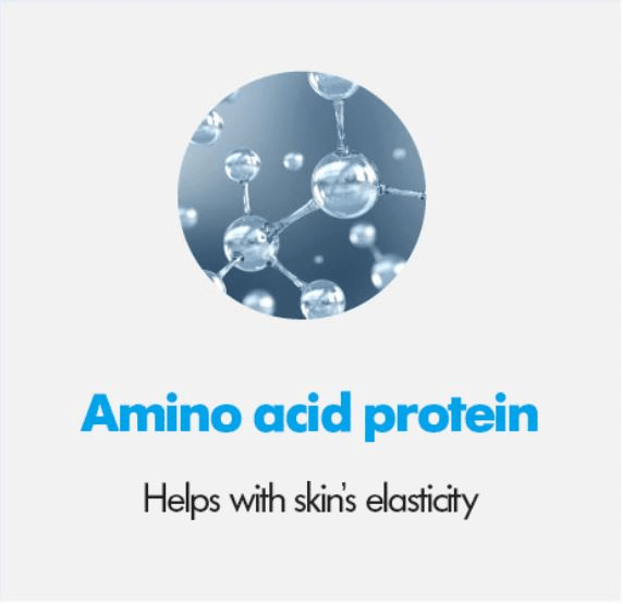 Amino acid protein. Helps with skin's elasticity