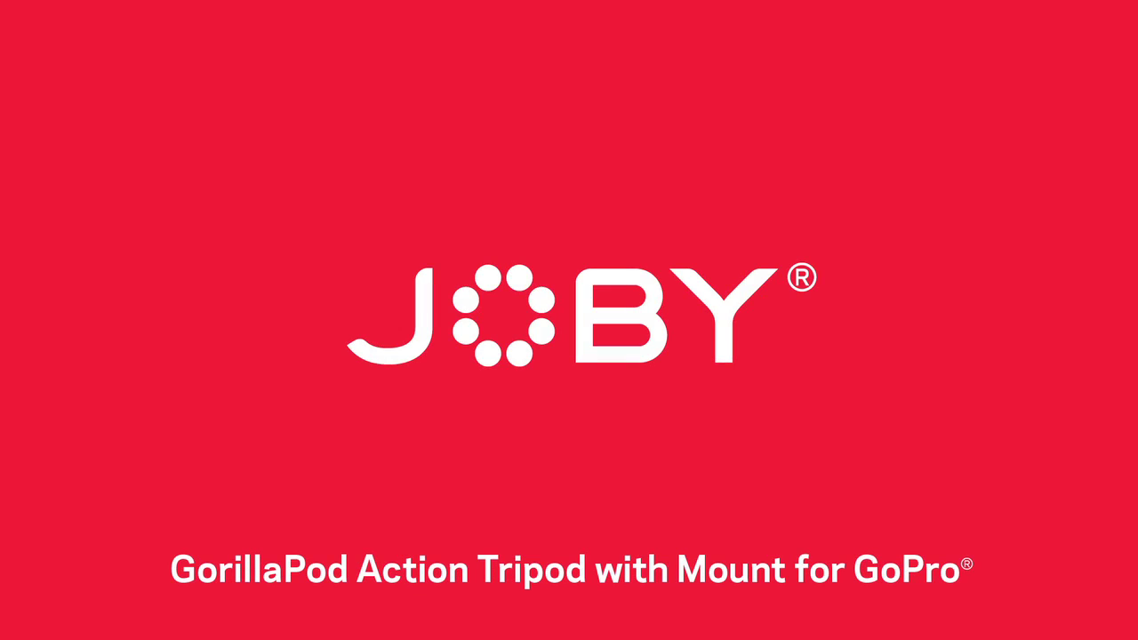 thumbnail video image 2 of GorillaPod Action Tripod with Mount for GoPro Camera, 2 of 20