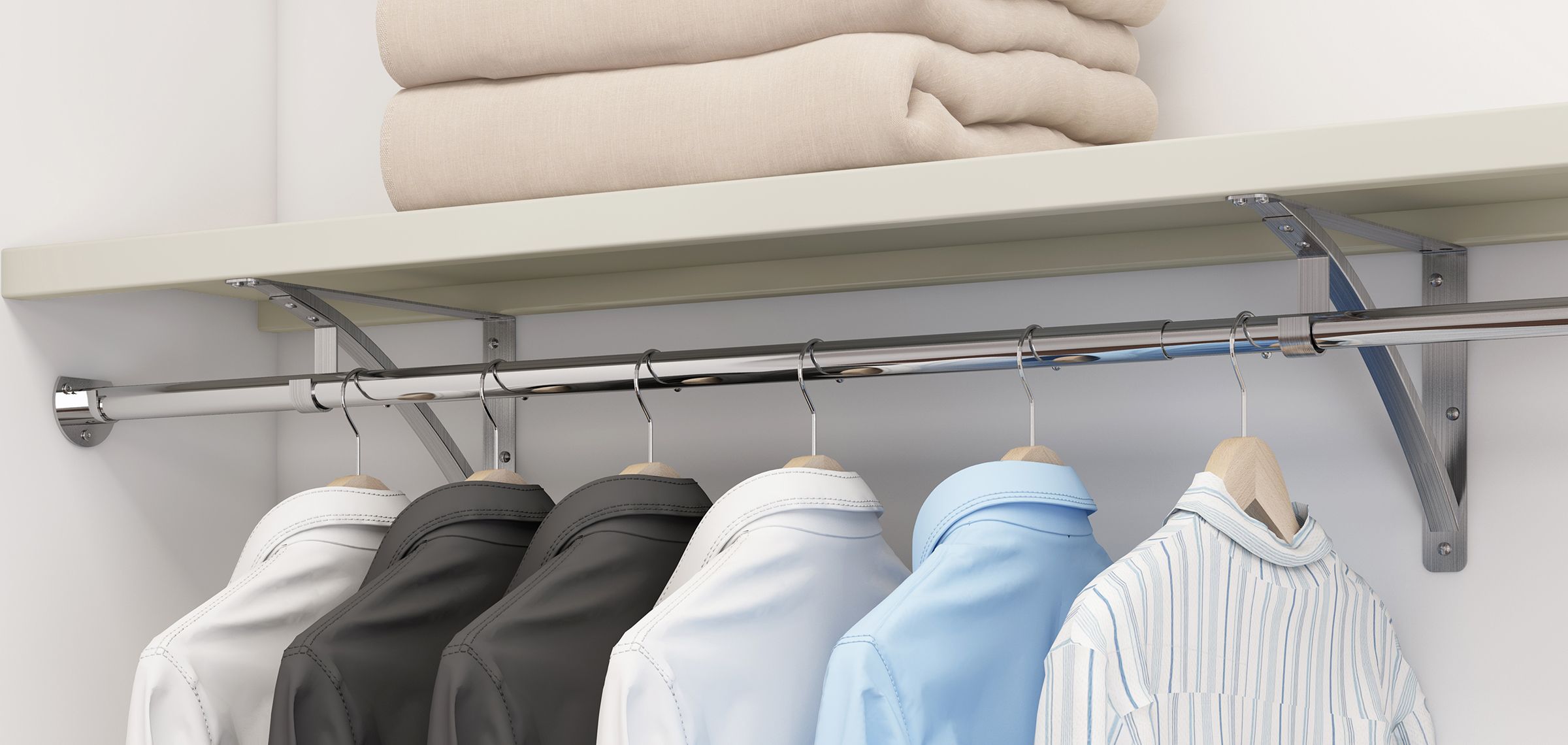 Allen Roth Closet Rod Hooks Dandk Organizer