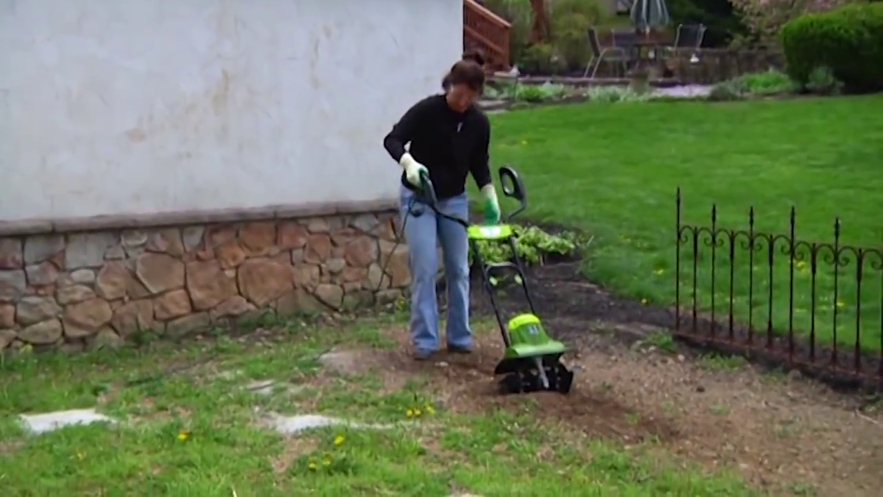 Sun Joe TJ600E Electric Garden Tiller/Cultivator , 14-Inch , 6.5