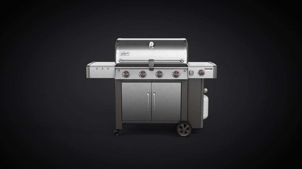 thumbnail video image 2 of Weber Genesis II S-310 LP Stainless Steel, 2 of 10