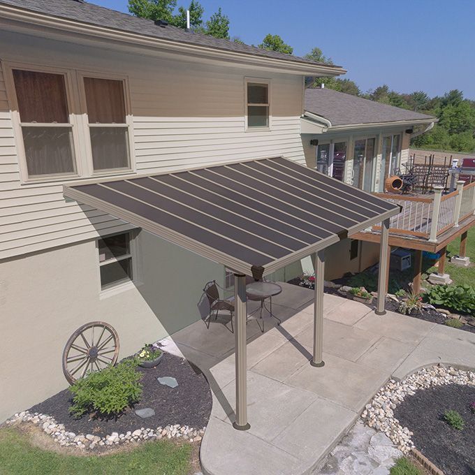 Aluminum Awning Patio Cover Setback Beam 16 Foot - Patio Ideas