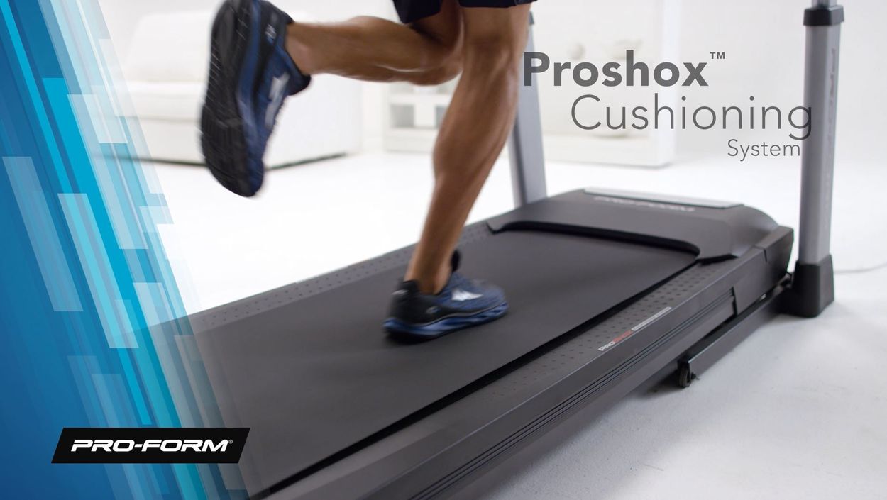 Proform trainer 10 0 treadmill with 1 year ifit coach included assemb