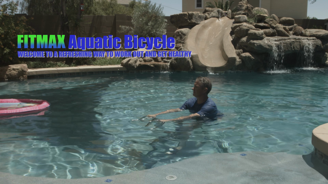 thumbnail video image 2 of Fitmax Aquatic Bicycle, 2 of 4