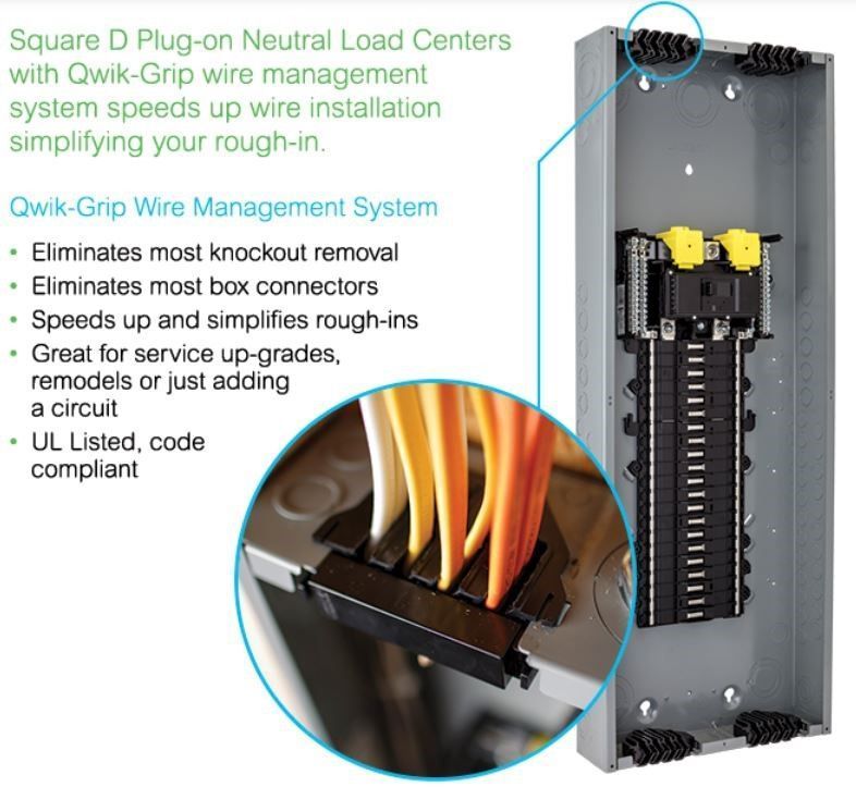 Square D Qo Load Center 200 Amp