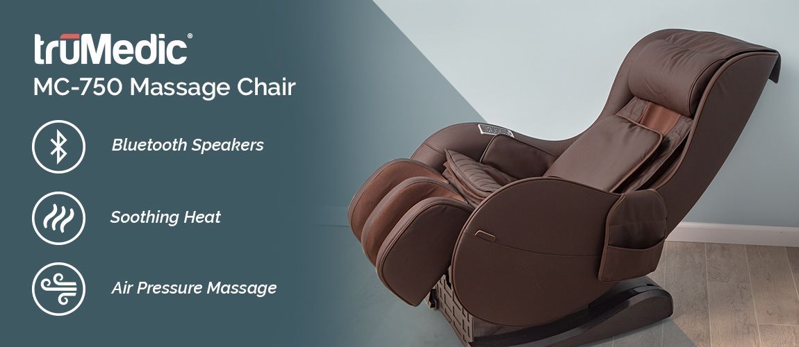 Trumedic MC-750 massage chair. Bluetooth Speakers, soothing hot, air pressure massage