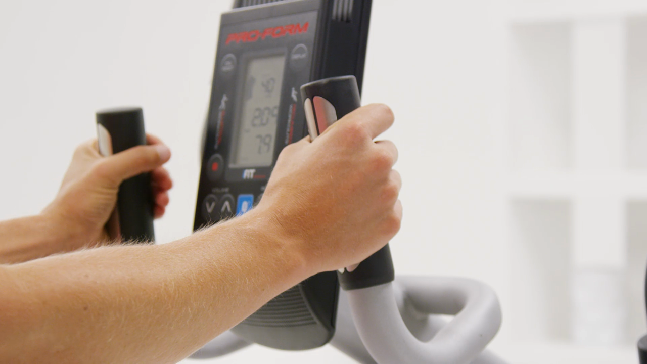 thumbnail video image 2 of ProForm 2-in-1 Elliptical & Recumbent Bike Hybrid Trainer Home Exercise Machine, 2 of 27