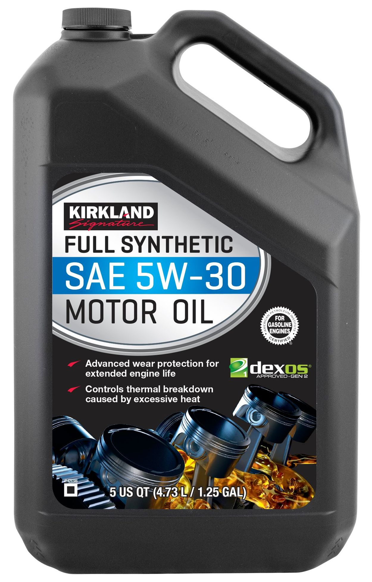 Kirkland Signature 5w 30 Full Synthetic Motor Oil 5 Quart 2 Pack