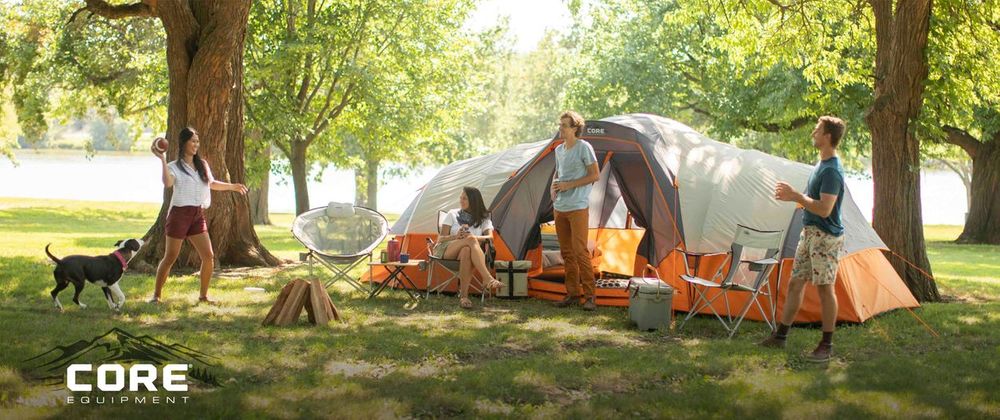 core 11 person tent