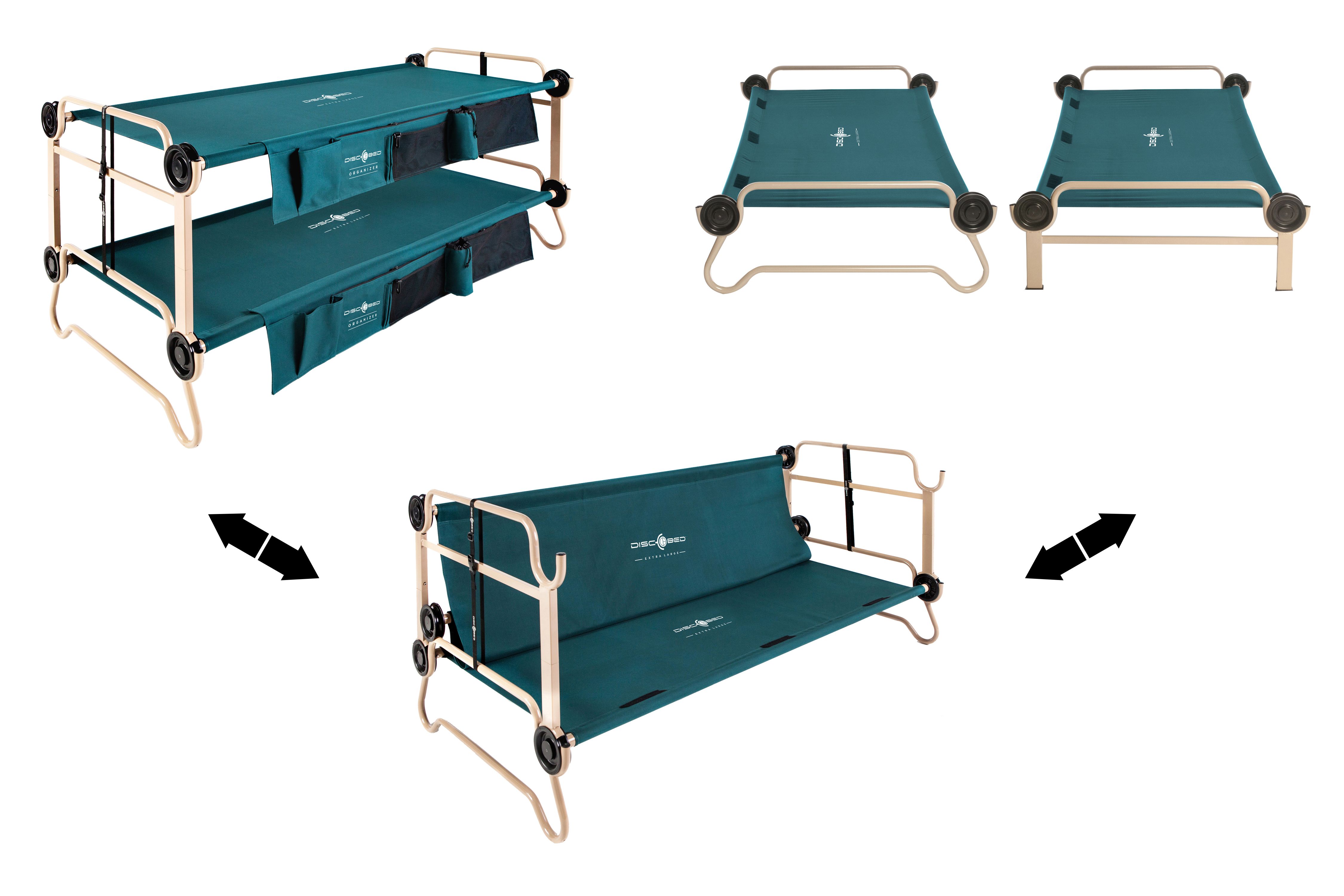 Disc O Bed Xl Portable Cot Bundle Versatile