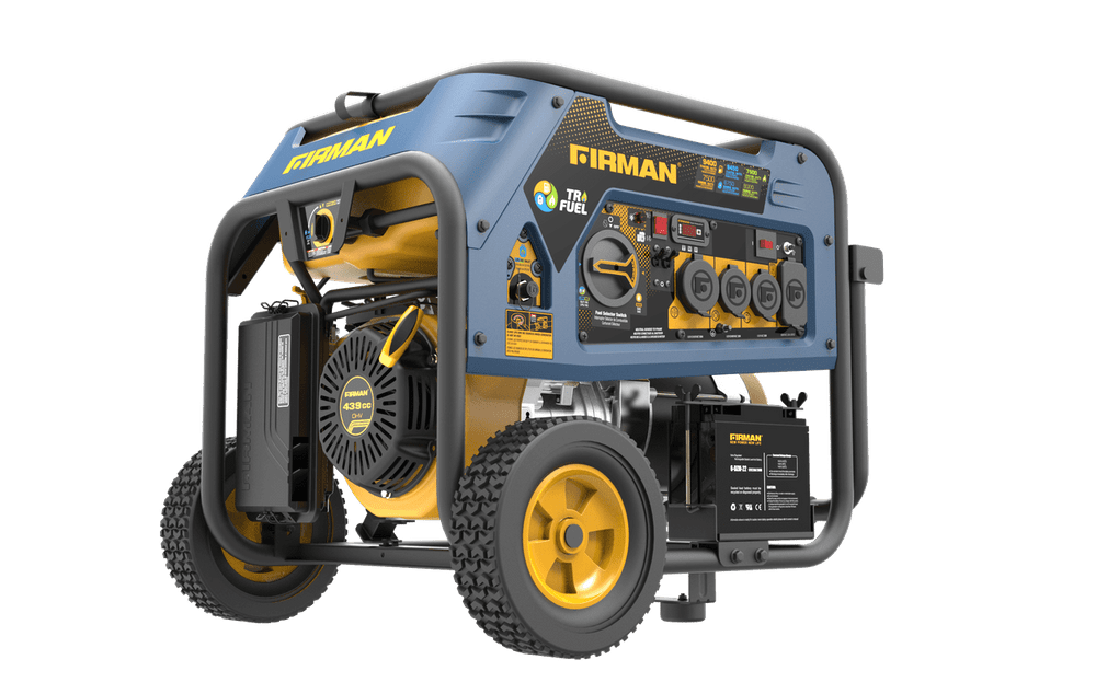 Firman 7500W Running / 9400W Peak Tri Fuel (GAS, LPG AND NG) PORTABLE