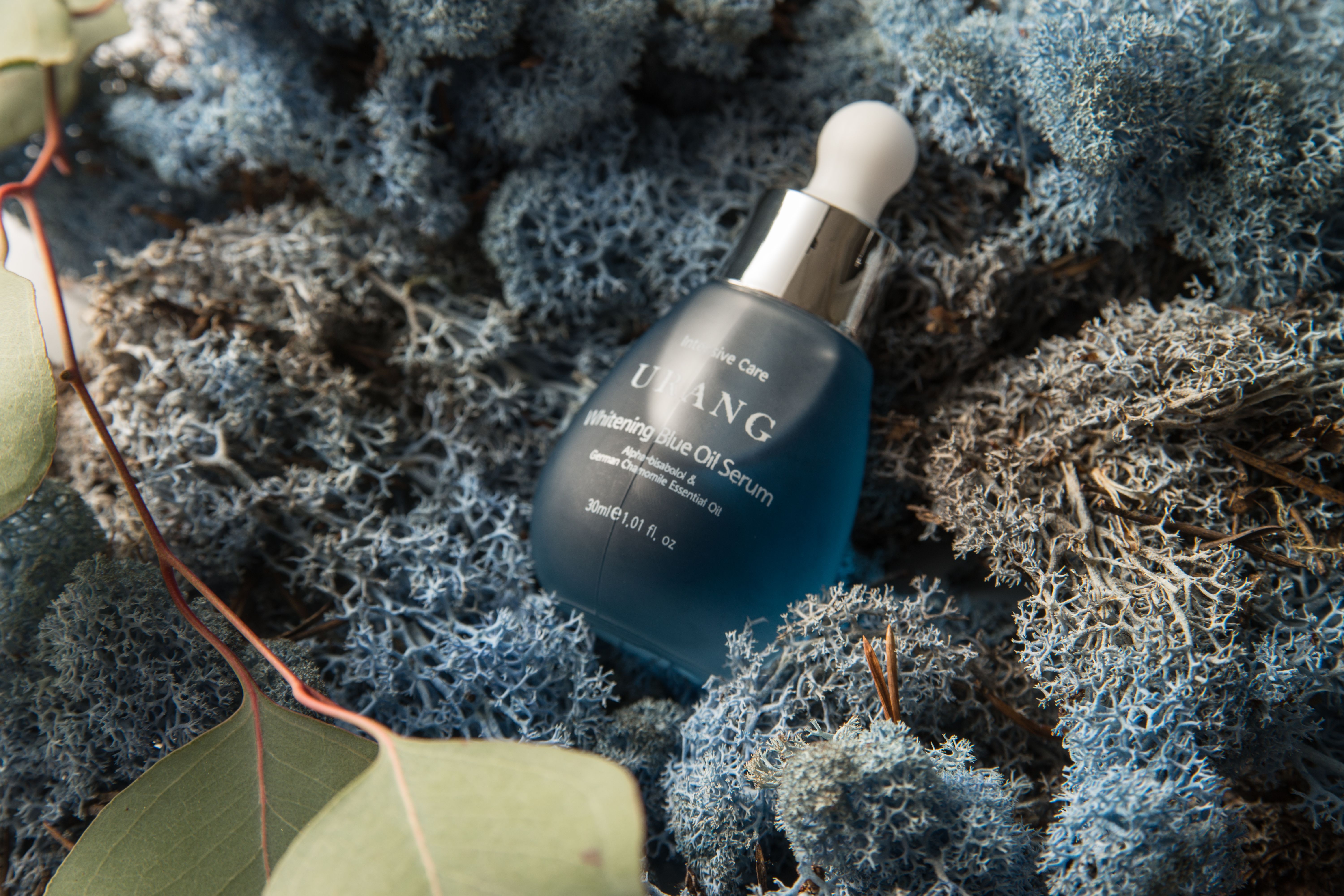 Key active ingredients of blue oil serum and its efficacy on skin