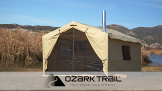 Ozark Trail 6-Person North Fork 12' x 10' Outdoor Wall Tent, with Stove Jack - image 2 of 18