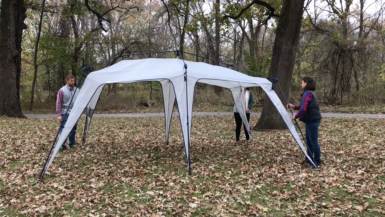 Ozark Trail 11' x 15' Instant Shelter Outdoor Canopy Easy Setup