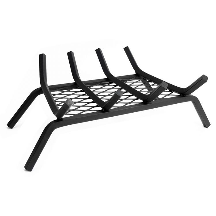 Heavy Duty Black Solid Steel Bars Pleasant Hearth 6 Bar Fireplace