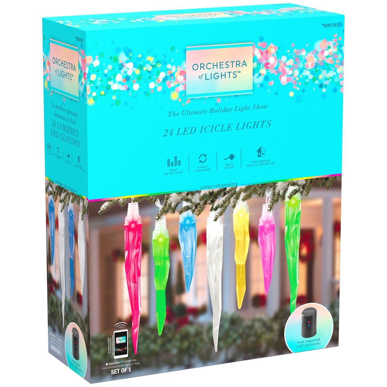 Home & Garden 24 Gemmy Orchestra of Lights MultiFunction Color