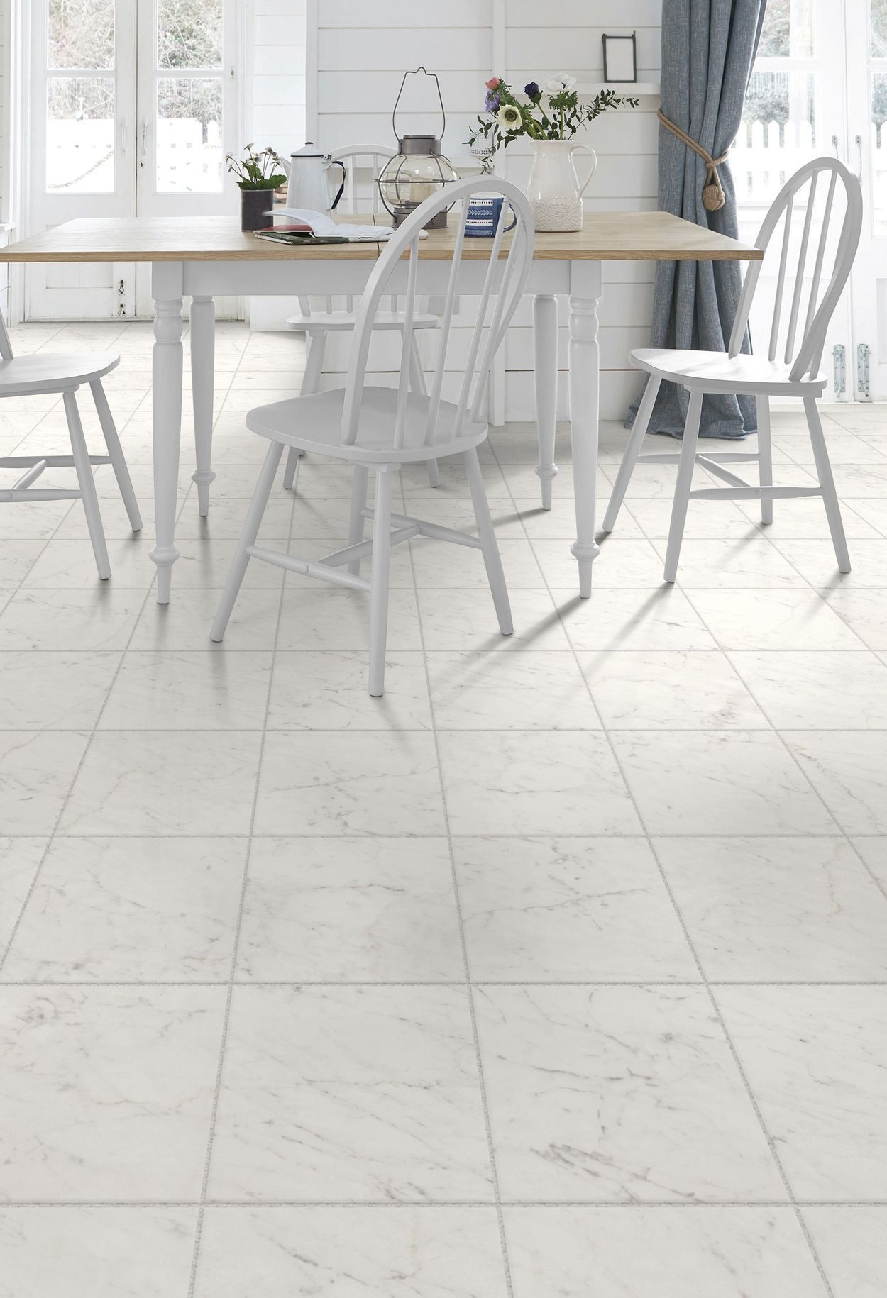 Style Selections Futuro White 12 In X Glazed Porcelain White 12 In X Glazed Porcelain
