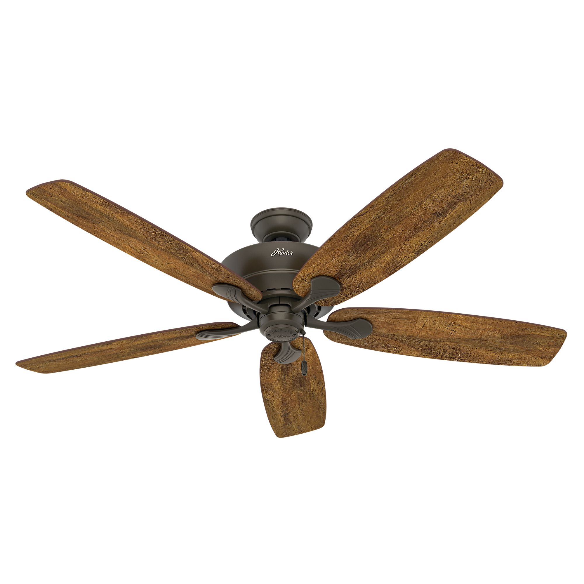 Hunter Regalia Ii 60 In Satin Bronze Led Indoor Residential
