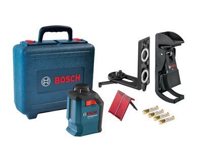 Bosch 65 Ft Red Beam Self Leveling Cross Line 360 Laser Level With