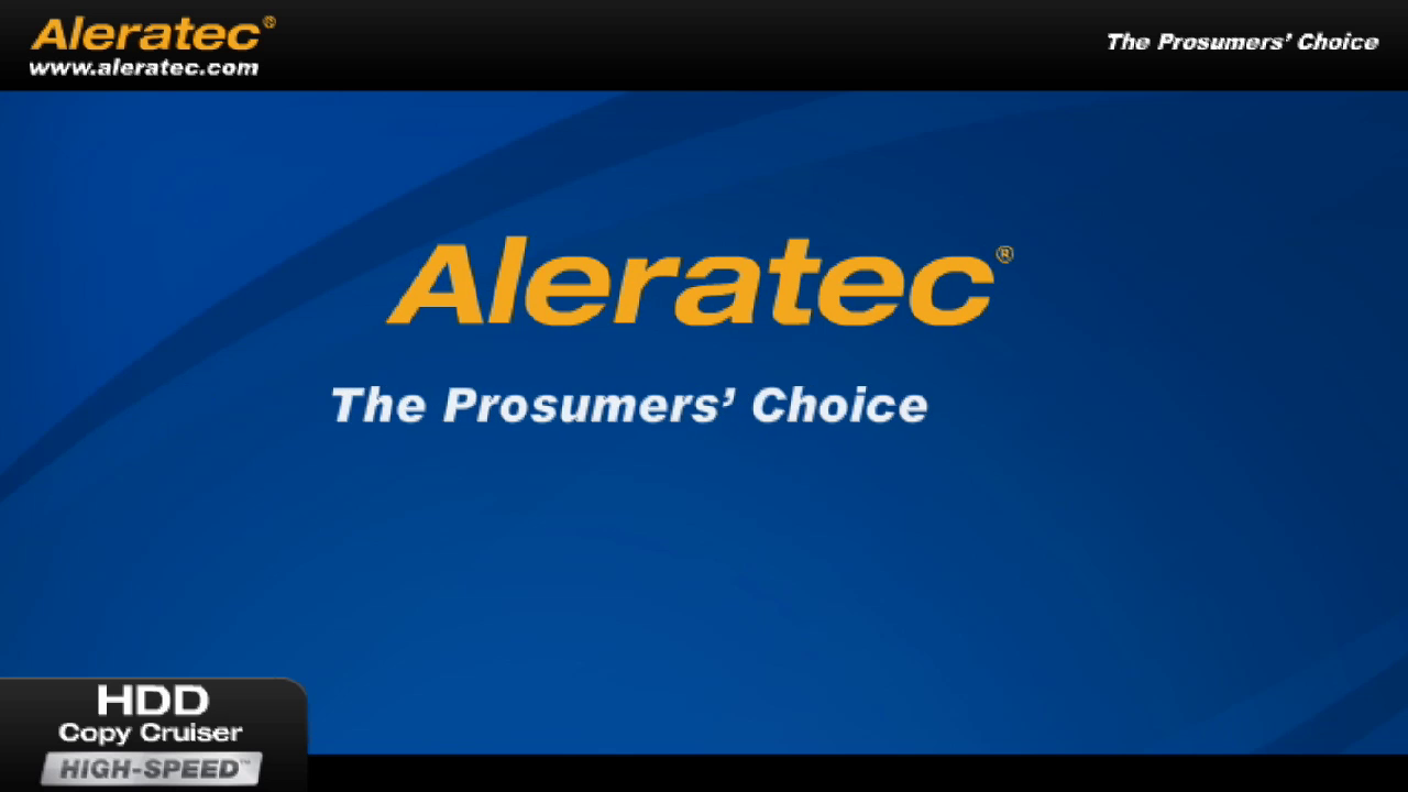 thumbnail video image 2 of Aleratec 1:5 HDD Copy Cruiser High-Speed - hard drive duplicator, 2 of 5