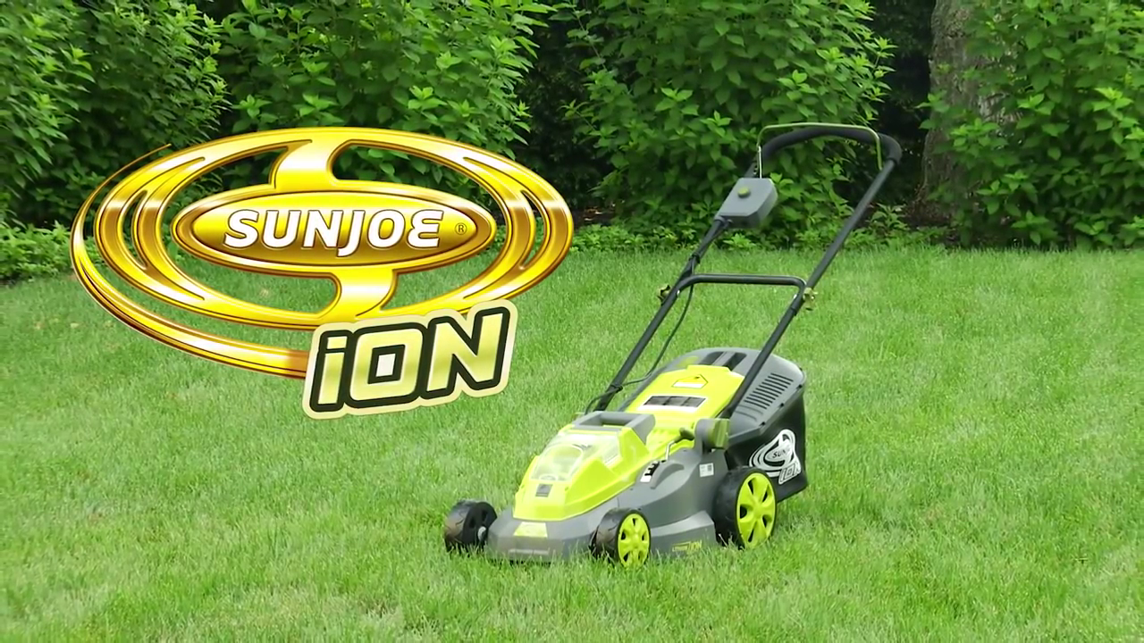 Sun Joe ION16LM iON 40V 4.0 Ah Cordless 16 Inch Push Behind Lawn