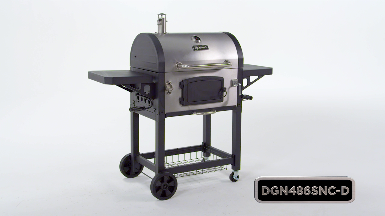 thumbnail video image 2 of Dyna-Glo Large Premium Charcoal Grill, 2 of 12