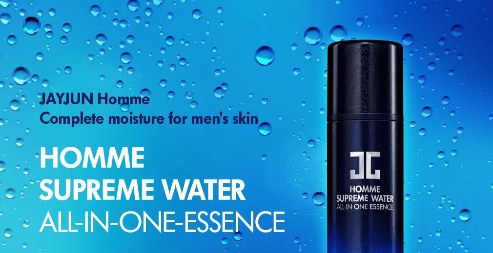 Jayjun homme complete moisture for men's skin. Homme supreme water all-in-one-essence