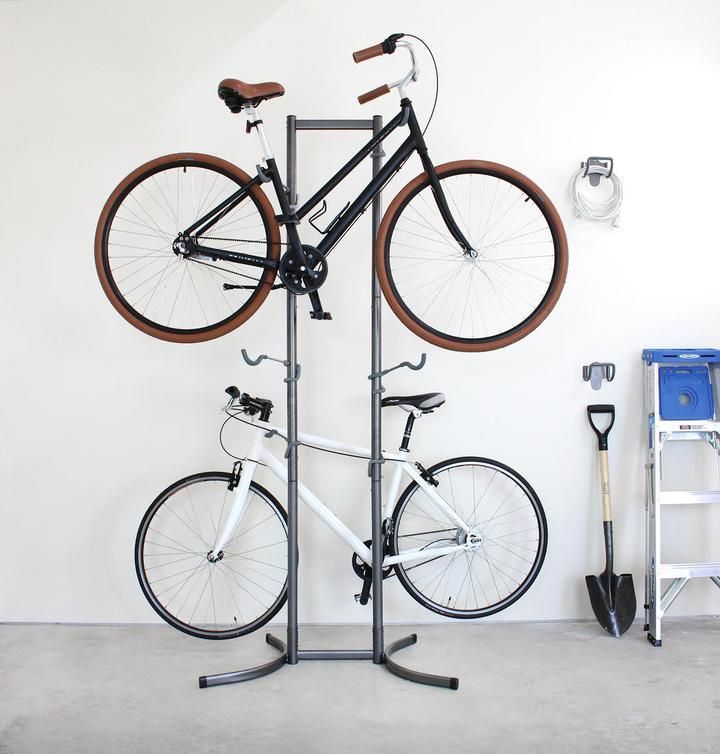 Bike displayed on product