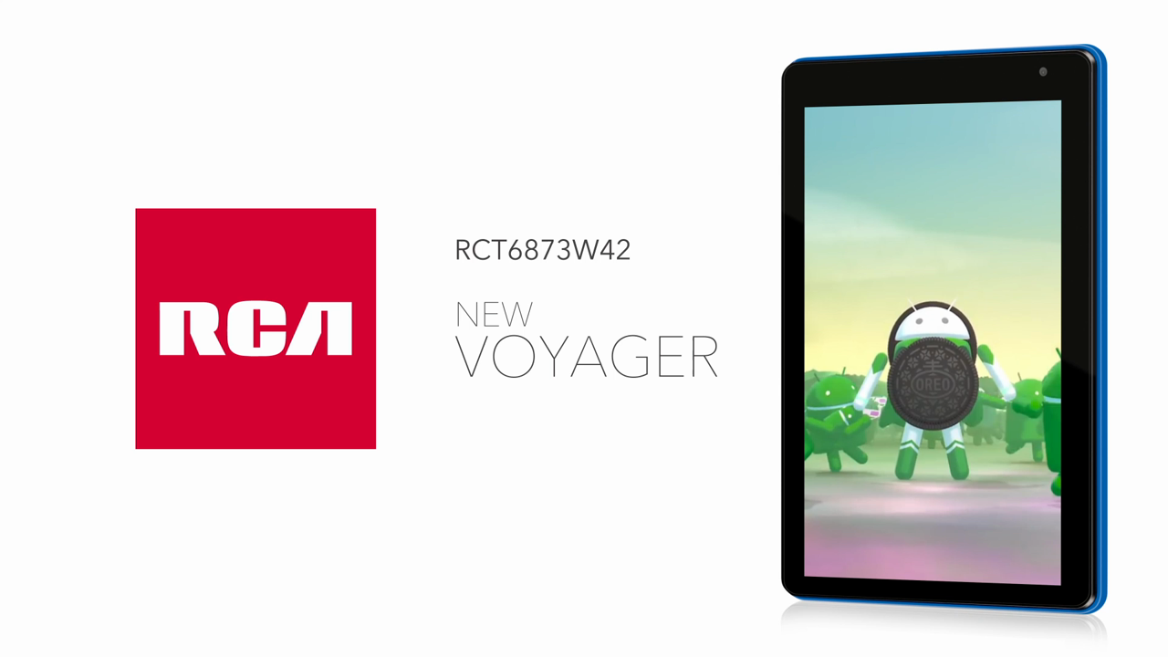 thumbnail video image 2 of RCA Voyager 7" 16GB Tablet Android OS - Charcoal - RCT6873W42, 2 of 3