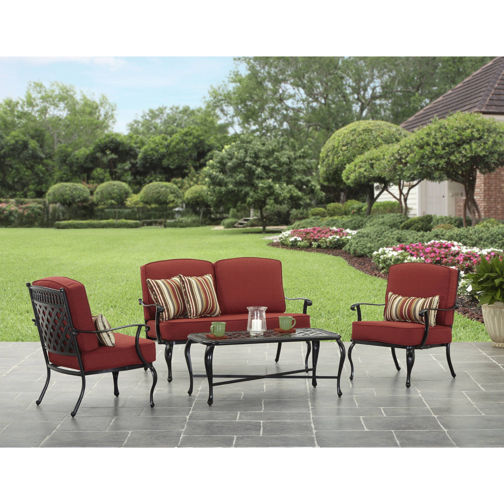 Better Homes Gardens Dawn Hill 4pc Conversation Set