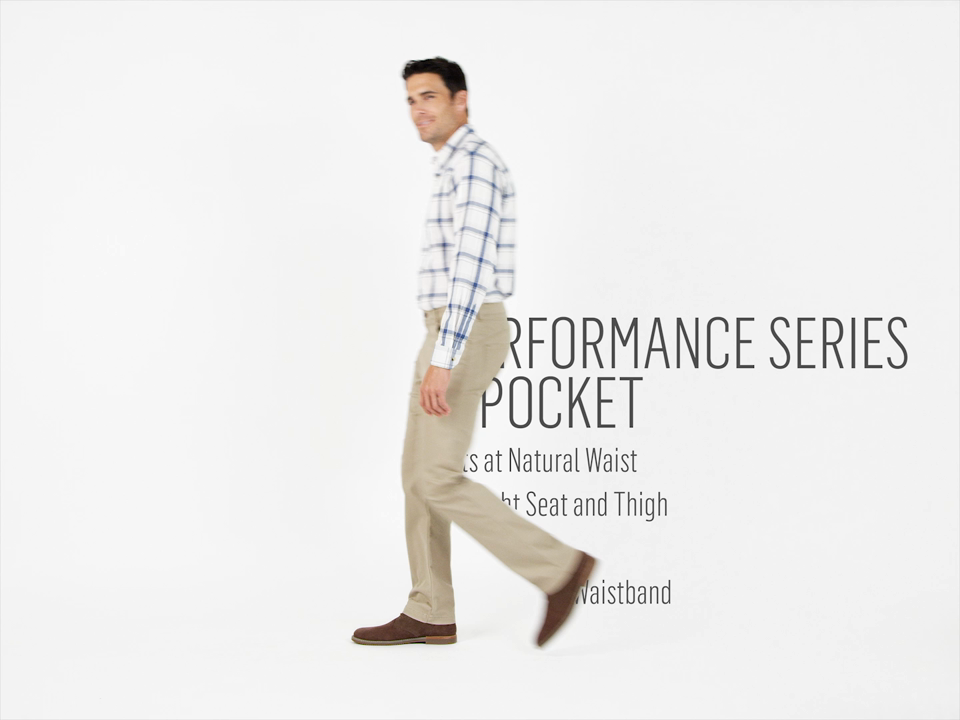 thumbnail video image 2 of Wrangler Men's Performance Series 5 Pocket Pant, 2 of 7
