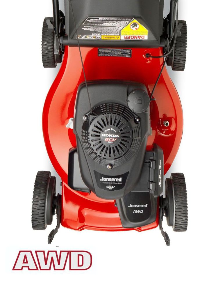Jonsered 21" AWD Self Propelled Mower —