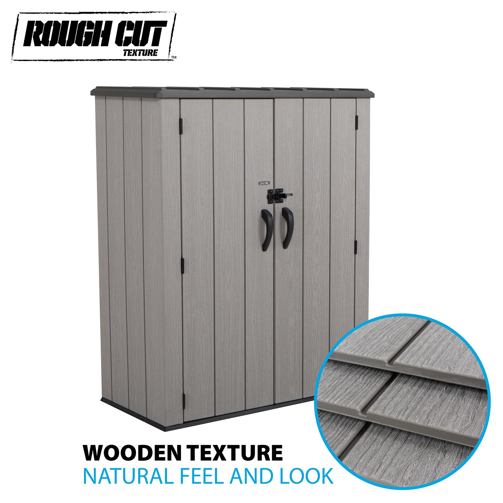 Lifetime Vertical Storage Shed Model: 60300 No Tax Most 