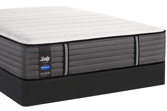 Sealy Sunset Ridge Hybrid Cushion Firm Queen Mattress Sealy S Exclusive Posturepedic Technology Targets The Heaviest Part Of Your Body With Reinforced Support Where You Need It Most
